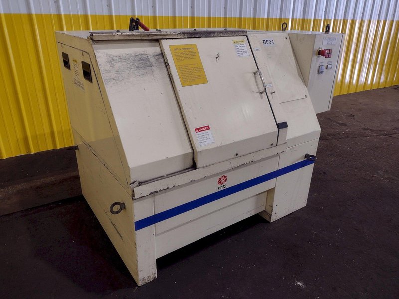 SINTOBRATOR MODEL #EC-2-033 CAROUSEL TYPE TUMBLING FINISHER: STOCK #18783