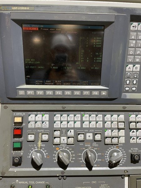 Okuma VH-40 CNC 5 Axis Mill Vertical Machining Center
