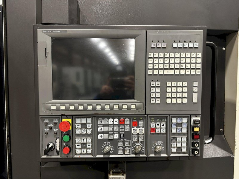 Okuma LT3000EX-2MY Used Twin Spindle Twin Turret CNC Lathe For Sale - 2013