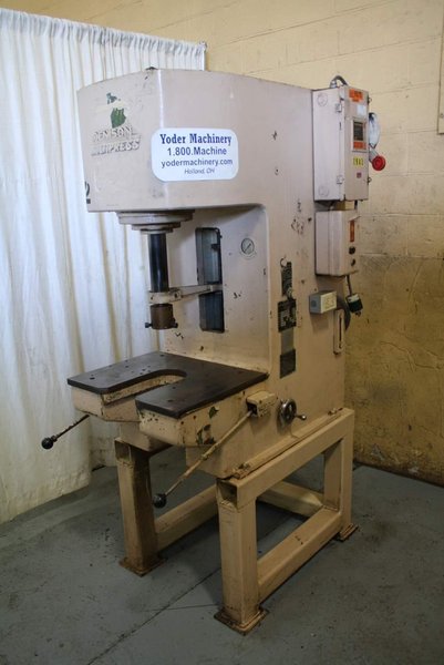 10 TON DENISON HYDRAULIC PRESS: STOCK # 67091