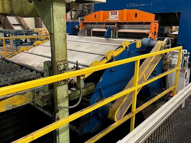 400 Ton Fukui Press Blanking Line STOCK#3562