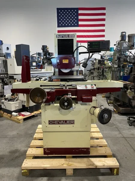 CHEVALIER “SUPER” 618  6” x 18” Super Precision Surface Grinder DRO #7094