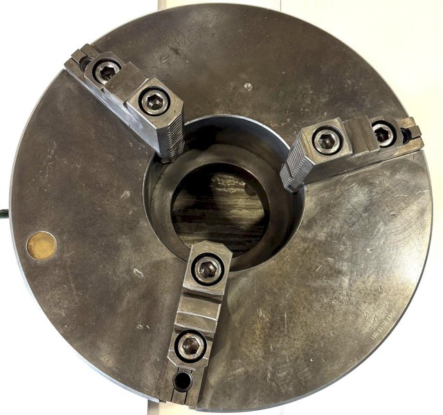 20" Bison 3-Jaw Chuck, D1-8 Camlock, 5-1/4" Hole