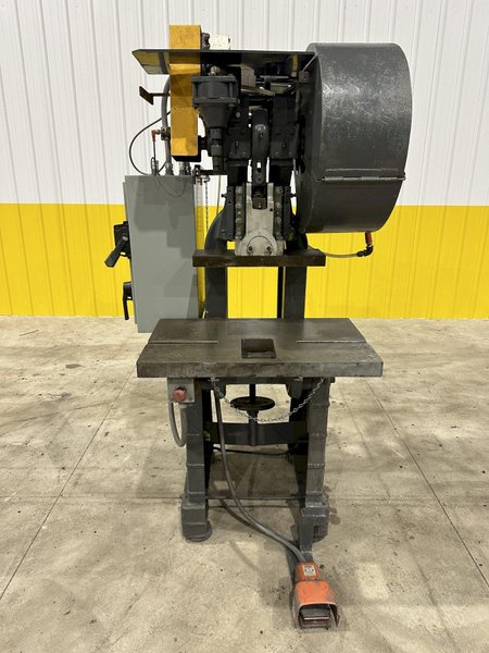 15 TON ROUSSELLE MODEL #2E C-FRAME PRESS, 3" STROKE: STOCK #20185