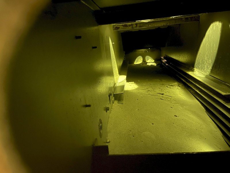 Kloster model 18-b-60 8 ustph heater classifier s/n ms-8002 with Raypark boiler and blower and controls