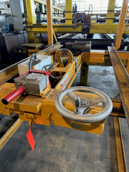 10,000 LB X 96" L X 48" W CALDWELL POWERED ADJUSTABLE SHEET LIFTER. STOCK # 0872024