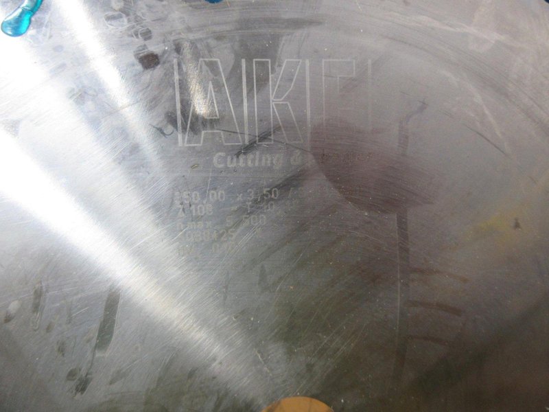 Cut-Off Saw Non-Ferrous Carbide Tipped Saw Blades (3pcs), (1) Leitz 350mm x 30mm x 108T, (1) FS Tool 350mm x 32mm x 108T, (1) 350mm x 30mm x 108T- Auction Item