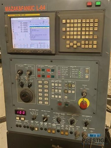 Mazak Space Gear U44 2500 Watt Laser