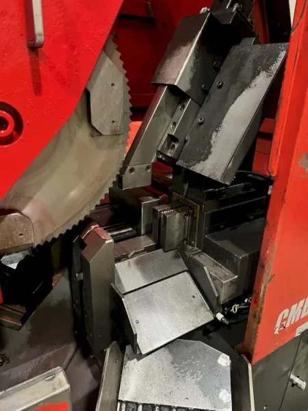 USED AMADA MODEL CMB 150 6" FULLY AUTOMATIC CIRCULAR CARBIDE SAW. Year: 2012