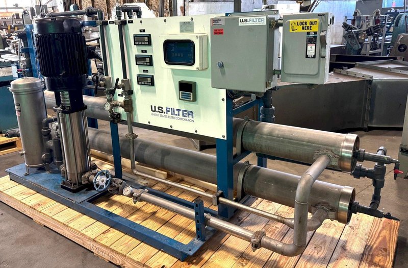 U.S. Filter Reverse Osmosis System ROSLH3042, 20 HP Pump