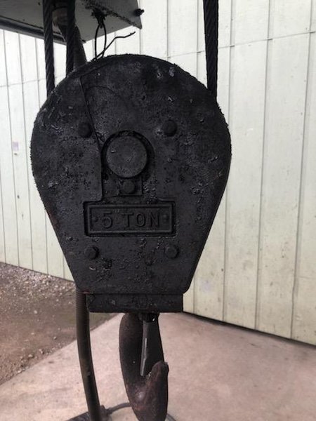 5 TON ELECTRO LIFT CRANE TROLLEY STOCK# 2203