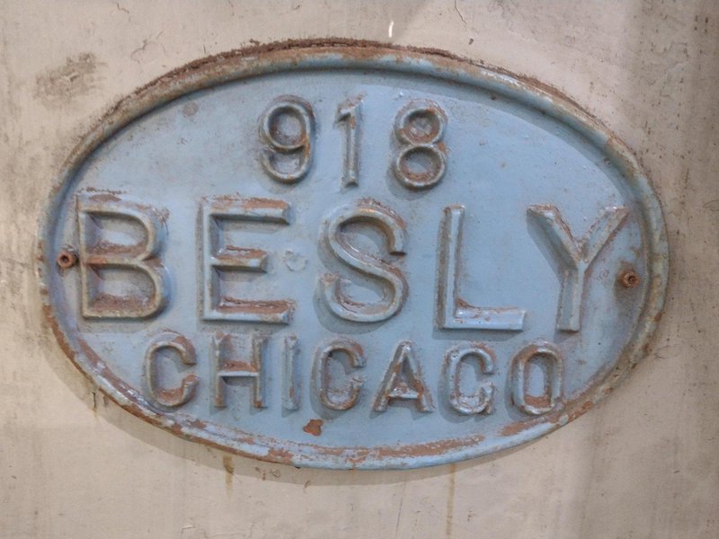 30&quot; BESLY MODEL #918 VERTICAL SPRING GRINDER: STOCK #10757