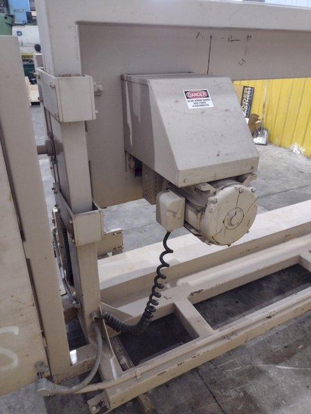 60" X 20" EDGE-SWEETS MODEL #SHR-60-20 HORIZONTAL BANDSAW / SPLITTER SAW: YOBRO #25836