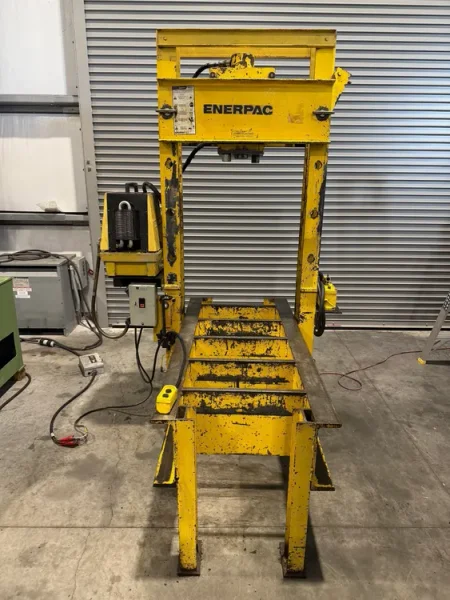 ENERPAC 50 Ton Roll Frame Press 1.5 H.P. USA #7692