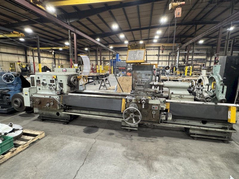 #5 WARNER &amp; SWASEY MODEL #@1470 RAM TYPE TURRET LATHE: STOCK #80661