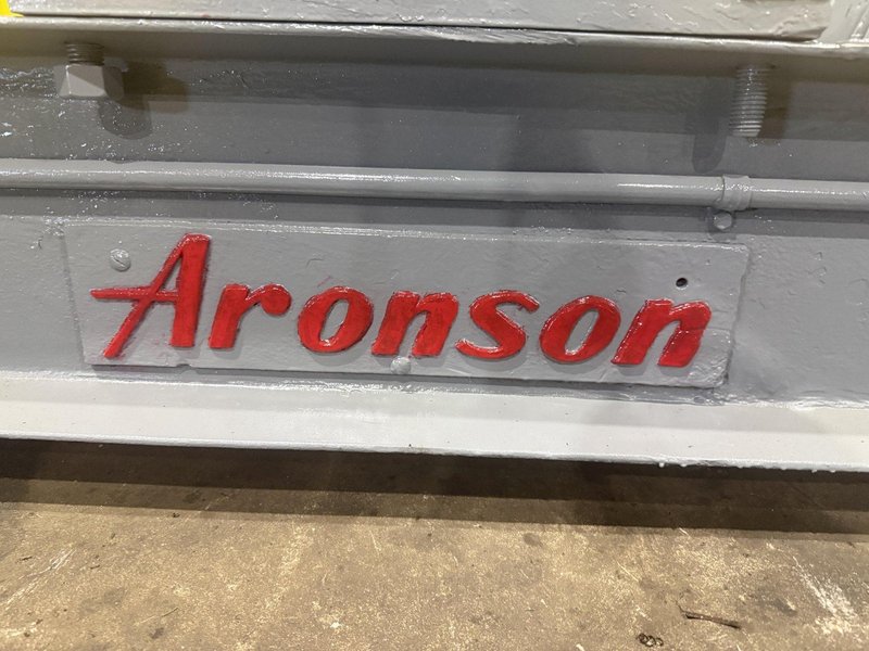 20,000 LB (10 TON) ARONSON MODEL #WRD10 POWERED TANK TURNING ROLLS, DRIVE &amp; IDLER: YOBRO #25144