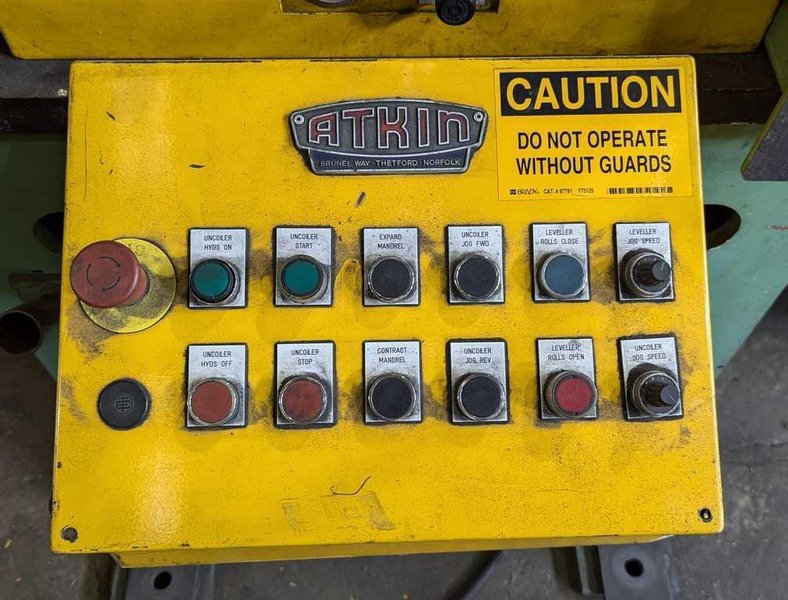 32" x 0.078" x 11,000# Atkin Cut To Length Line