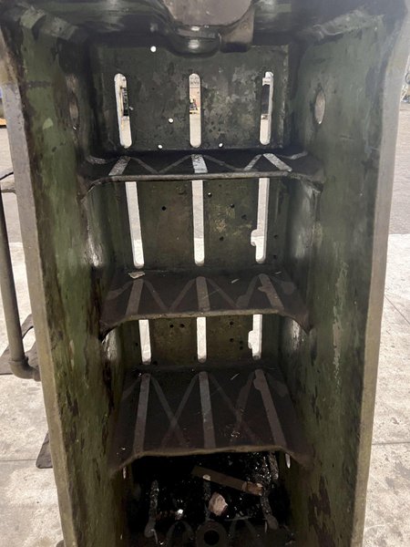 67” X 33” X 36” HEAVY DUTY SLOTTED ANGLE PLATE: STOCK #21778