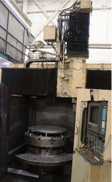 Giddings &amp; Lewis 42&quot; CNC Vertical Boring Mill