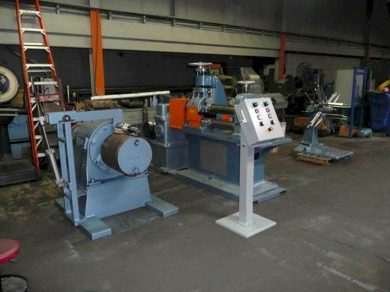 Waterbury Farrel Slitter - 4.500" Dia x 18" Wide Arbors - Includes Littel Payoff and ADS Recoiler with Overarm Separator