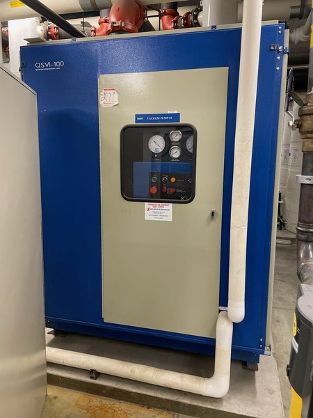 100 HP Quincy QSVI-100 Rotary Screw Vacuum Pump, 2006 – Great Condition, ~12,000 HRS (1)