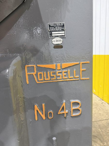 40 TON ROUSSELLE MODEL #4-B O.B.I. PRESS: YOBRO #25849