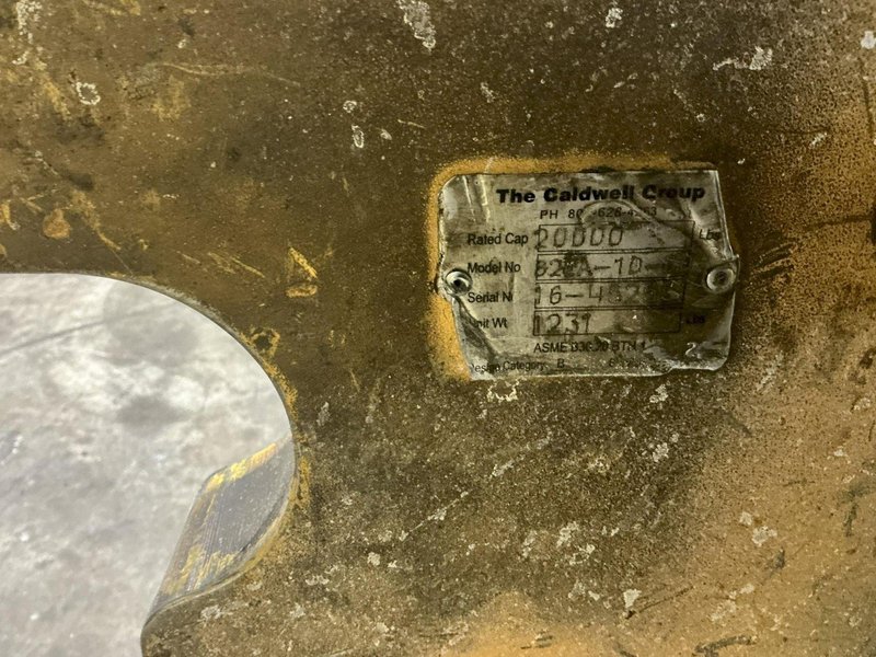 20,000 LBS (10 TON) CALDWELL COIL LIFT C-HOOK: YOBRO #24694