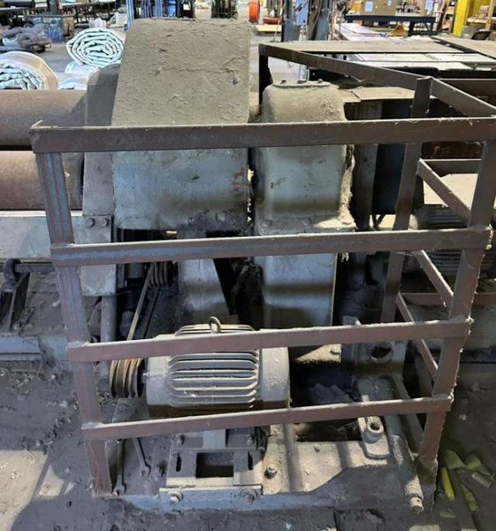 8' X 1/4" BERTSCH 3-ROLL PINCH PLATE BENDING MACHINE. STOCK # 0537426