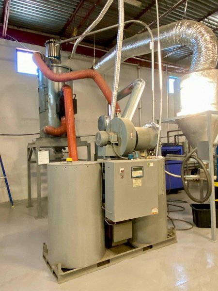 Xinda SHJ-65 Twin-Screw Compounding / Reactive Extrusion Line with Underwater Pelletizer, 2023