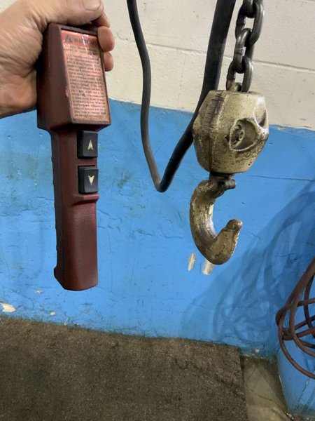 1 TON COFFING ELECTRIC CHAIN HOIST: STOCK #75534