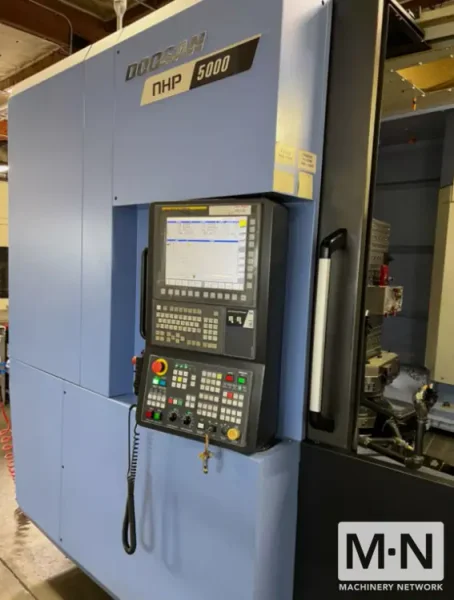 Doosan NHP-5000 4-Axis CNC Horizontal Machining Center, 2019 - Low Hours!