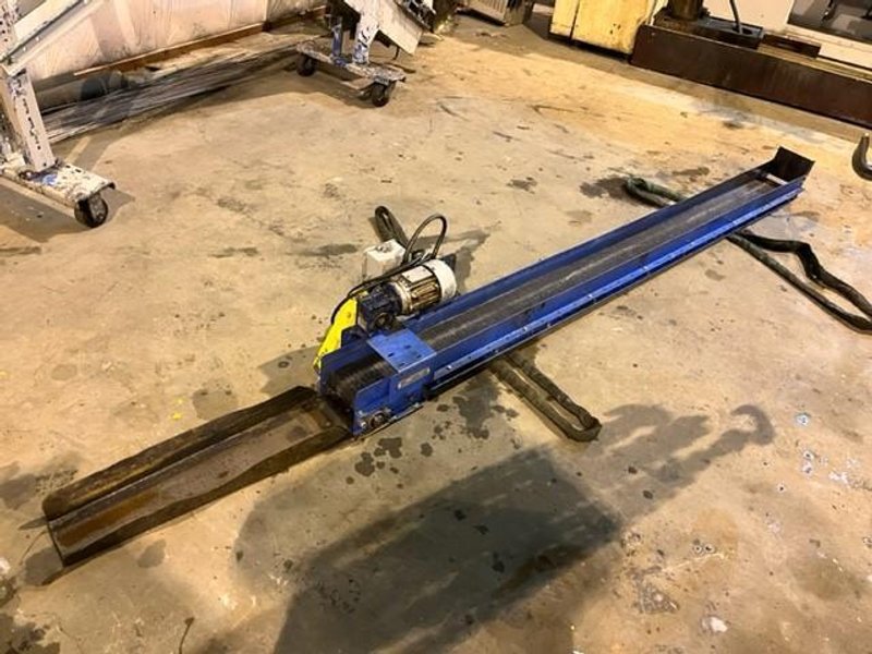 6&quot; x 93&quot; POWERED PARTS CONVEYOR STOCK# 3277
