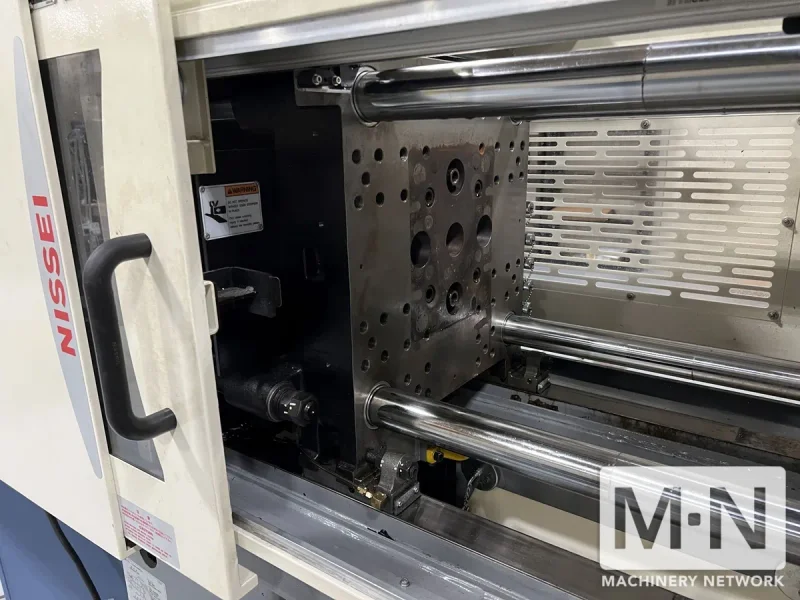 121 TON 3.4 OZ NISSEI MODEL FNX110III-12A INJECTION MOLDING MACHINE MFG 2018