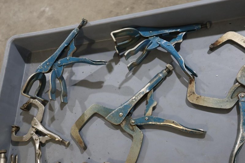 Vise Grips Clamps, Assorted Types and Sizes- Auction Item