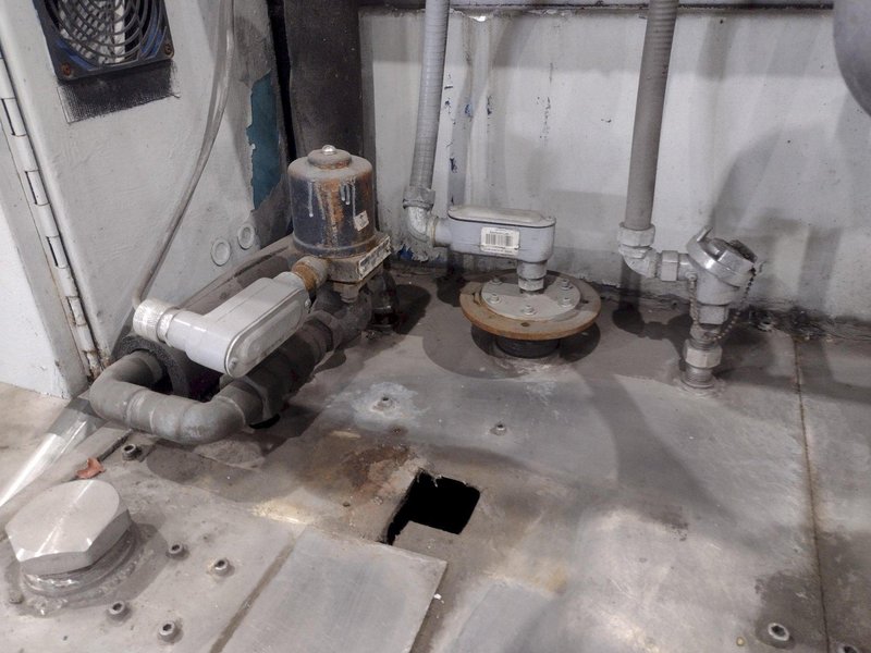 17034: 3 STAGE X 12&quot; WIDE FLO-MATIC MODEL #C20-2-1BELT CONVEYOR STAINLESS STEEL HEATED PARTS WASHER: STOCK #17034