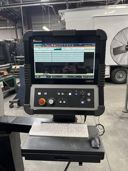 2022 AMADA Ensis 3015AJ 12000 w/ AMS 3015 CL cycle loader, 12KW, 7 Axis, 120” X 60” Max Sheet Size, AMNC 4 ie Control. - AMADAONLINE.com