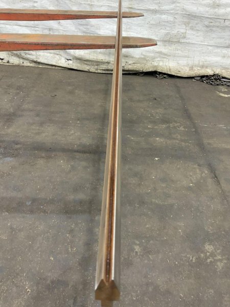 120" X 1/4" OPENING FEMALE PRESS BRAKE DIE: STOCK #80816