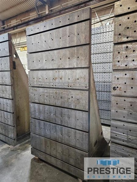 96&quot; x 48.25&quot; x  51.75&quot; T-Slotted Angle Plate, (3) Available
