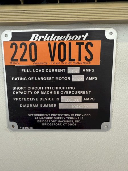 20&quot; X 40&quot; BRIDGEPORT ROMI EZ-PATH SD CNC LATHE. STOCK # 0550625