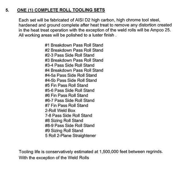 3/8&quot; T&amp;H LEMONT MODEL #WU11-9 STAINLESS TUBE MILL : YOBRO #24545