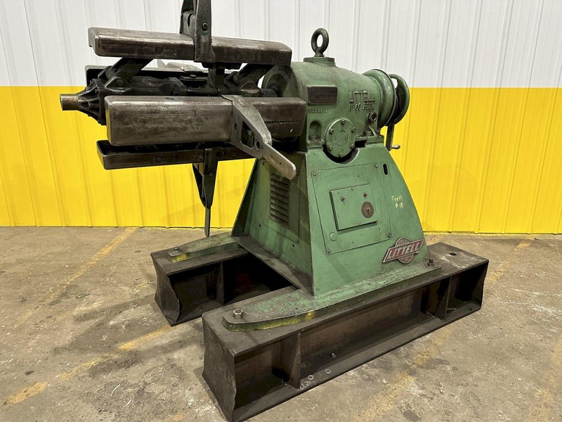 6000 LBS X 24&quot; WIDE LITTELL PULL OFF COIL REEL MODEL #60-24: STOCK #19803