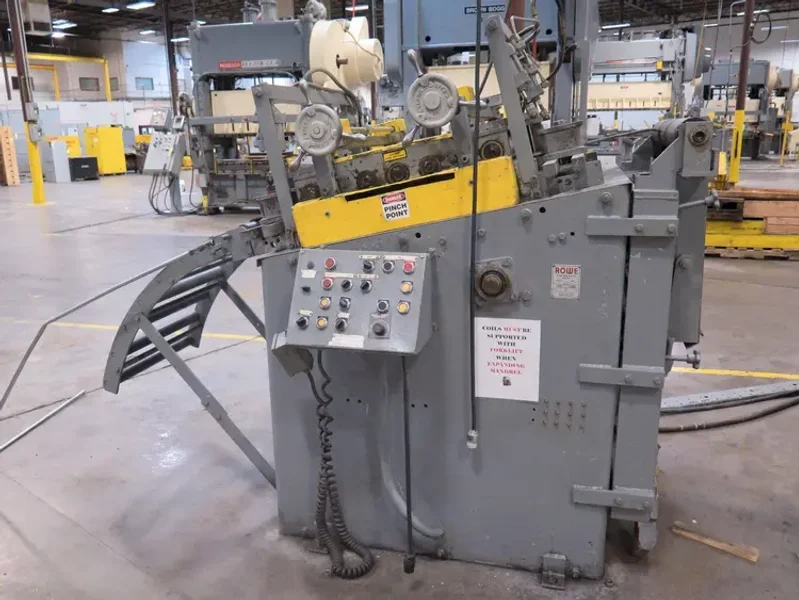 ROWE 10,000 LB x 30" W X  .150"  SERVO FEED LINE, STOCK# 14039J