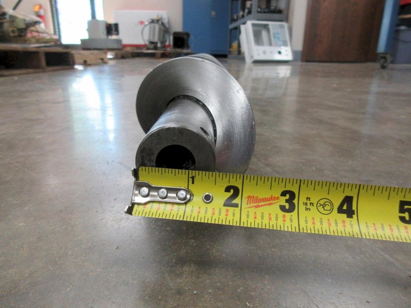 Used Haas VF-3 Chip Auger Screw, 108" x 3.75" Diameter with 1.5" OD Coupling End