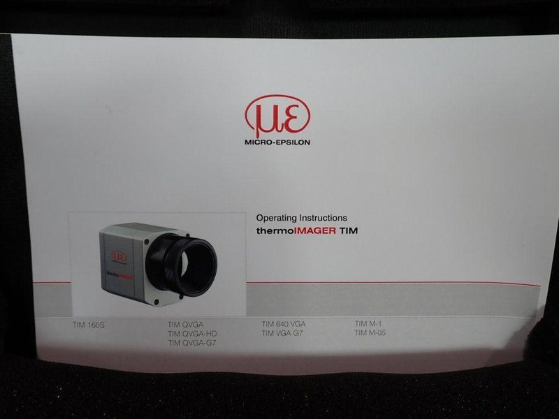 MICRO-EPSILON THERMAL IMAGING CAMERA  -  TIMTIM160S