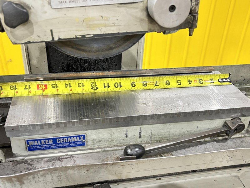 6" X 18" OKAMOTO MODEL #LINEAR 618  HAND FEED HORIZONTAL SURFACE GRINDER: STOCK #21179