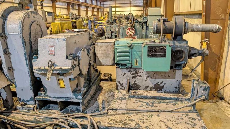 72" X 10" / 52" X 10" PAXSON SLITTER HEADS AND BASE STOCK# 4045