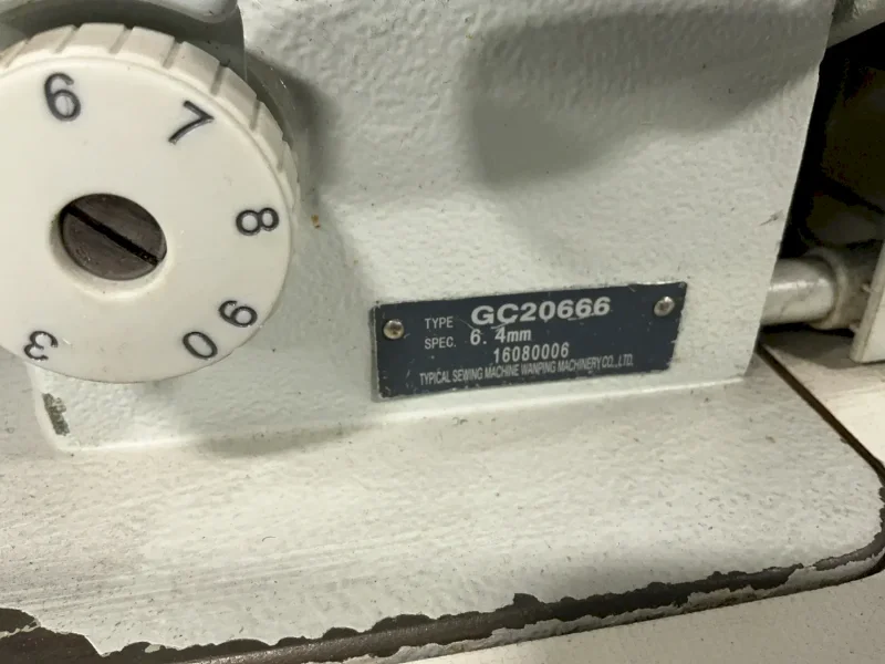TYPICAL SEWING MACHINE WANPING MACHINERY CO. 10" SEWING MACHINE   -  GC20666