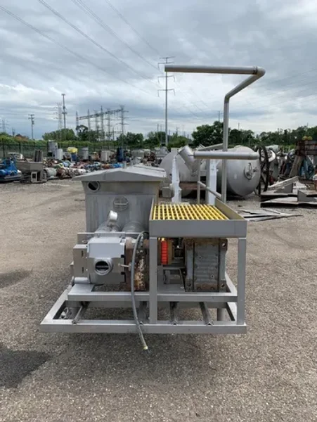 APV 10" 10" APV Discharge Screw Conveyor, S/S, 20 HP