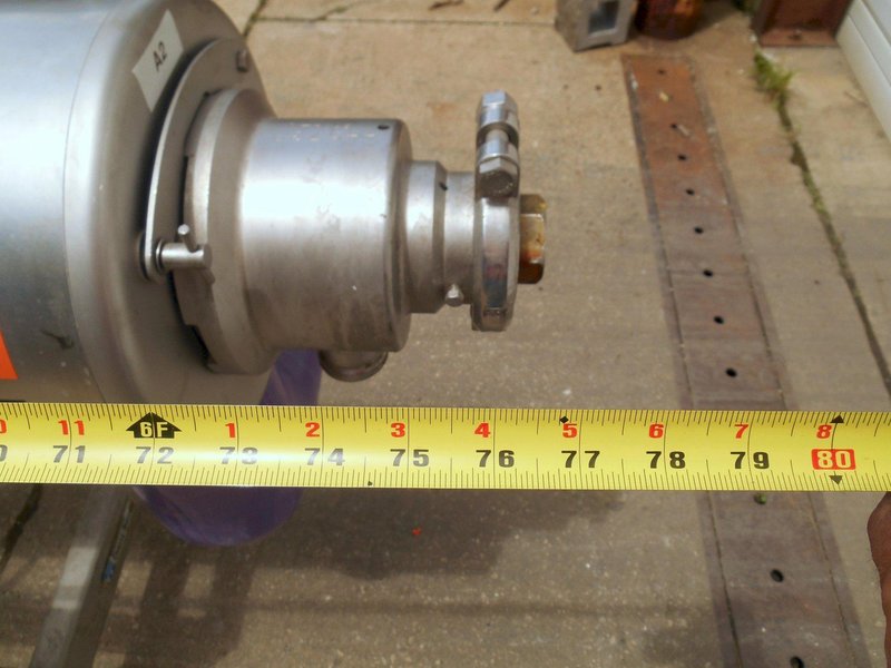 Waukesha Cherry-Burrel Votator II  ||  S.S. Scraped Surface Heat Exchanger