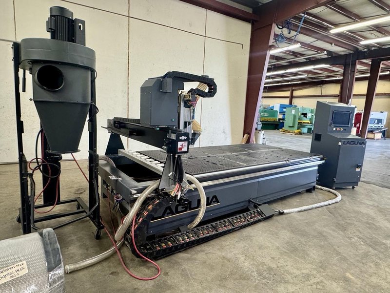 Laguna Tools SmartShop II MCNC SS2-2 5’ x 10’ CNC Router, 2024 – 11 HP HSD Spindle, 8-Tool ATC &amp; 10 HP Vacuum Pump